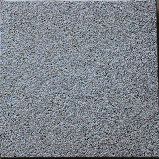 Original product photo — G355 Crystal White Jade Natural Granite Slab – Bush-Hammered Finish — reference 23118 — view 1