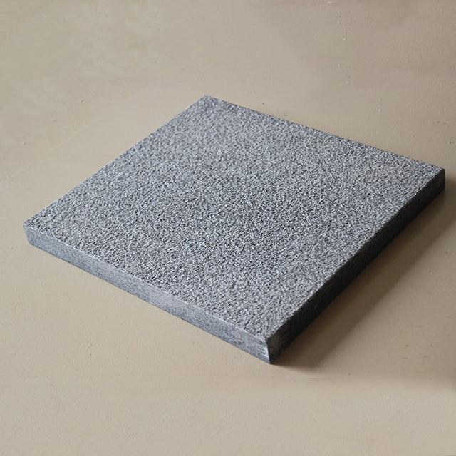 Original product photo — Shanxi Black Natural Granite Slab – Bush-Hammered Finish — reference 23051 — view 1