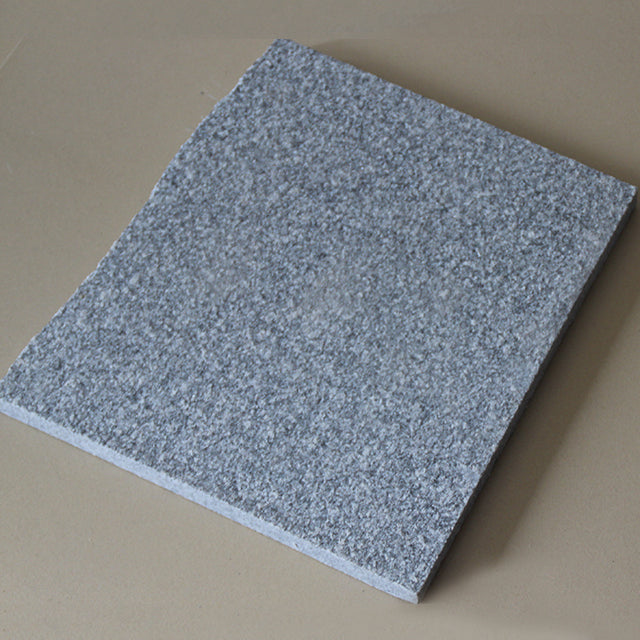 Original product photo — G343 Lu Grey Natural Granite Slab – Flamed Finish — reference 23138 — view 1