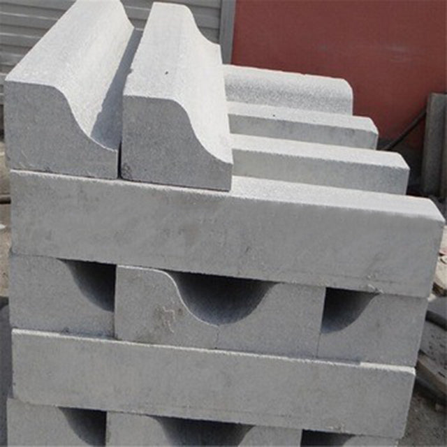 Original product photo — Light Grey Natural Granite Drainage Channel Kerb – Ref. 22936 — reference 22936 — view 1
