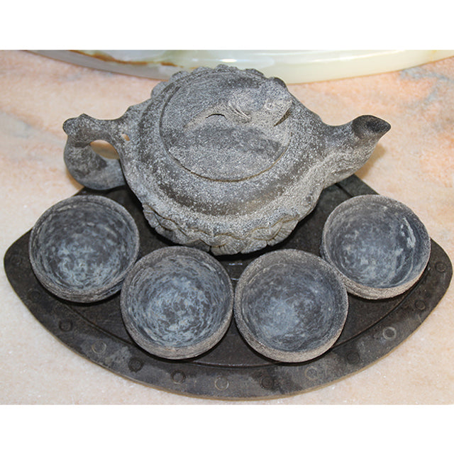 Handcrafted Stone Feature