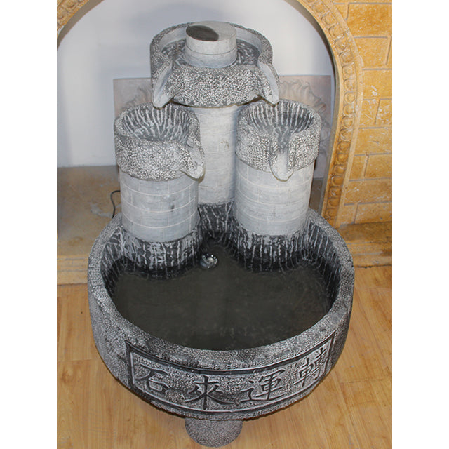 Handcrafted Stone Feature